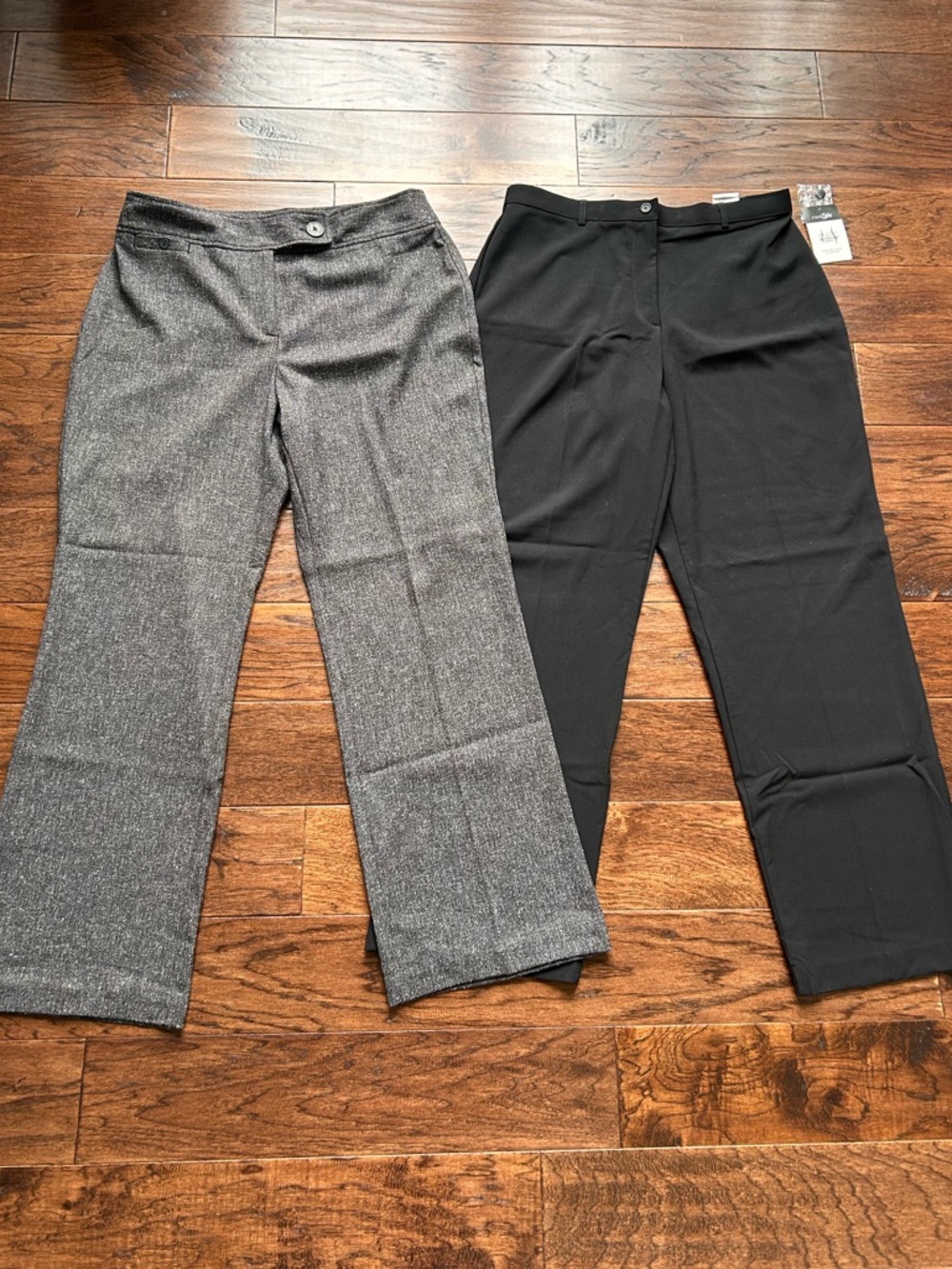 Two pairs East 5th Sz 14 secretly slender dress pants